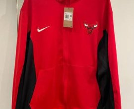 Chicago Bulls Nike Showtime Jacket -Dri-Fit with Hoodie-XXL