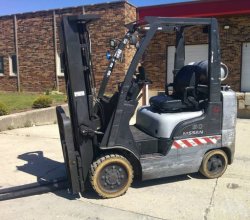 Nissan Cushion Propane 5K LB. Forklift